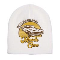 Drive Bars And Muscle Cars Short Acrylic Beanie