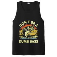 Dont Be A Dumb Bass Fish Dad Funny Fisherman Fishing PosiCharge Competitor Tank