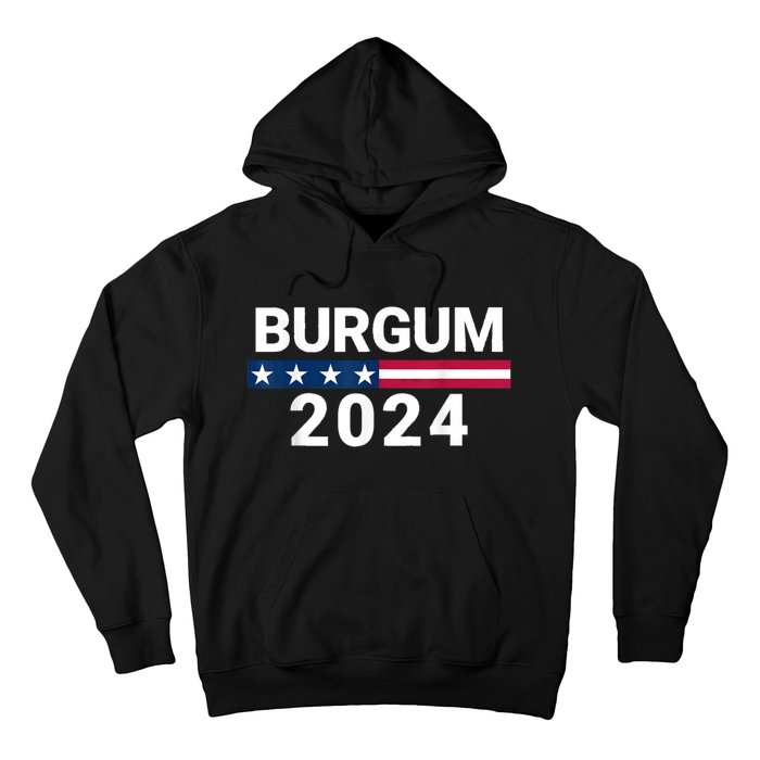 Doug Burgum American Flage 2024 Hoodie