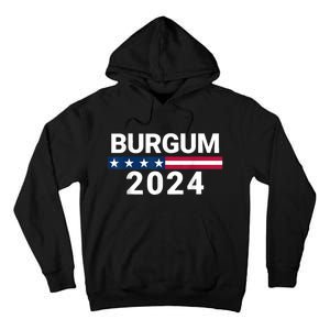 Doug Burgum American Flage 2024 Tall Hoodie