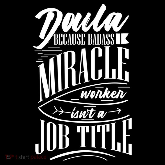 Doula Because Badass Miracle Worker Isn't A Job Title Funny Gift Wool Snapback Cap