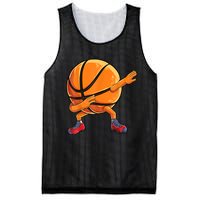 Dabbing Basketball Ball Funny Men Women Sports Player Mesh Reversible Basketball Jersey Tank