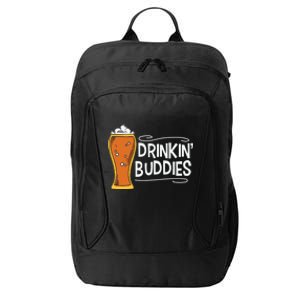 Drinkin Buddies Beer Funny Drinking St Patricks Day City Backpack