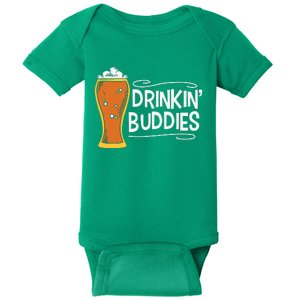 Drinkin Buddies Beer Funny Drinking St Patricks Day Baby Bodysuit