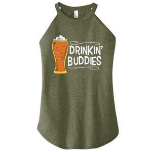 Drinkin Buddies Beer Funny Drinking St Patricks Day Women's Perfect Tri Rocker Tank