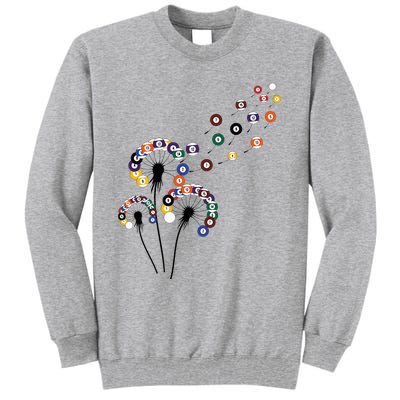 Dandelion Billiard Billiard Player Tall Sweatshirt