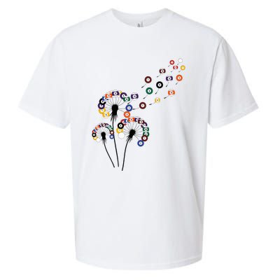 Dandelion Billiard Billiard Player Sueded Cloud Jersey T-Shirt