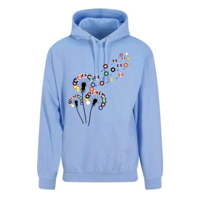 Dandelion Billiard Billiard Player Unisex Surf Hoodie