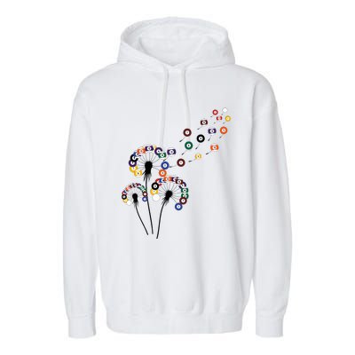 Dandelion Billiard Billiard Player Garment-Dyed Fleece Hoodie