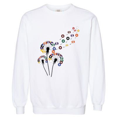 Dandelion Billiard Billiard Player Garment-Dyed Sweatshirt