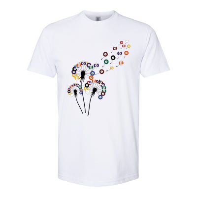 Dandelion Billiard Billiard Player Softstyle CVC T-Shirt