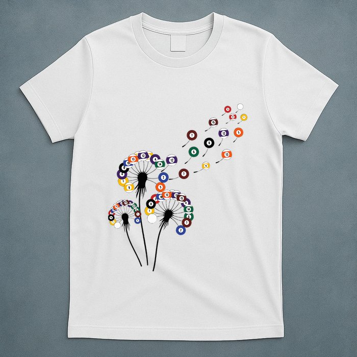 Dandelion Billiard Billiard Player T-Shirt
