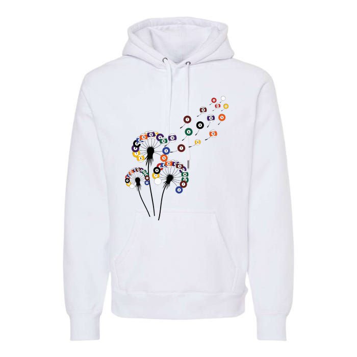 Dandelion Billiard Billiard Player Premium Hoodie