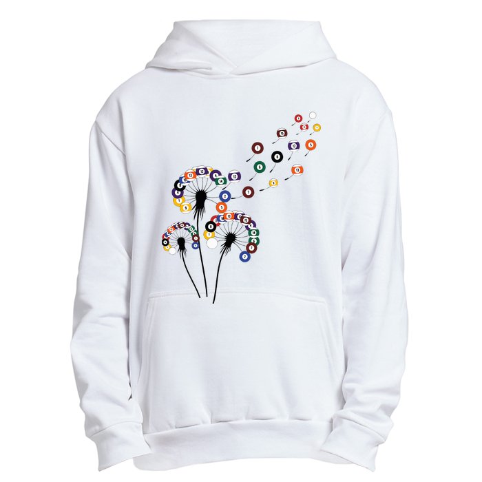 Dandelion Billiard Billiard Player Urban Pullover Hoodie