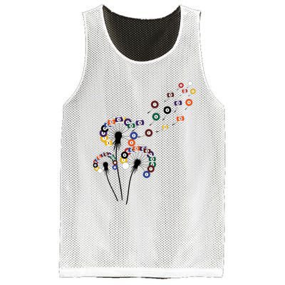 Dandelion Billiard Billiard Player Mesh Reversible Basketball Jersey Tank