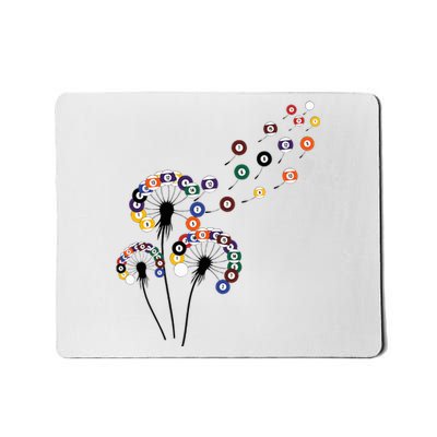 Dandelion Billiard Billiard Player Mousepad