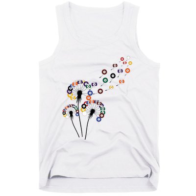 Dandelion Billiard Billiard Player Tank Top