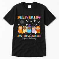 Delivering Bootiful Babies Halloween Labor & Delivery Nurse Tall T-Shirt