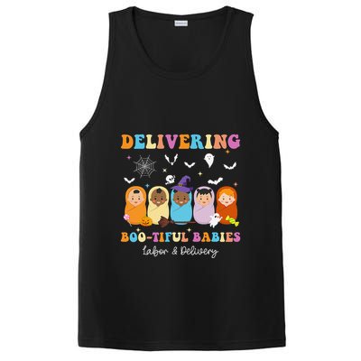 Delivering Bootiful Babies Halloween Labor & Delivery Nurse PosiCharge Competitor Tank