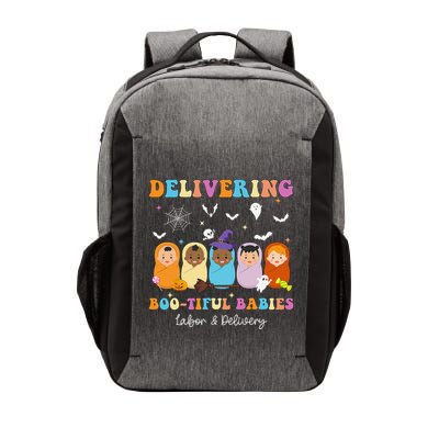 Delivering Bootiful Babies Halloween Labor & Delivery Nurse Vector Backpack