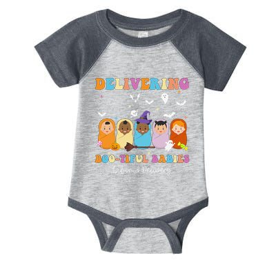 Delivering Bootiful Babies Halloween Labor & Delivery Nurse Infant Baby Jersey Bodysuit