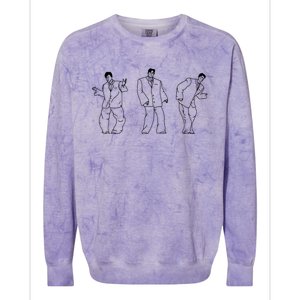 David ByrneS Big Suit Colorblast Crewneck Sweatshirt