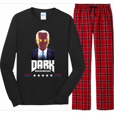 Dark Brandon Biden Design Long Sleeve Pajama Set