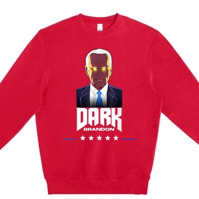 Dark Brandon Biden Design Premium Crewneck Sweatshirt