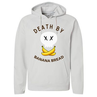 Death By Banana Bread Performance Fleece Hoodie