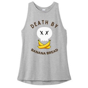 Death By Banana Bread Ladies PosiCharge Tri-Blend Wicking Tank