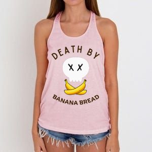 Death By Banana Bread Women's Knotted Racerback Tank