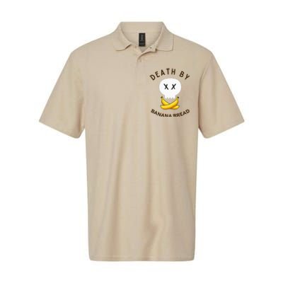 Death By Banana Bread Softstyle Adult Sport Polo