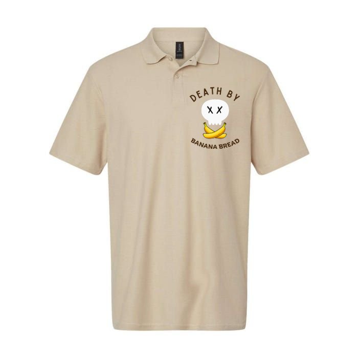 Death By Banana Bread Softstyle Adult Sport Polo