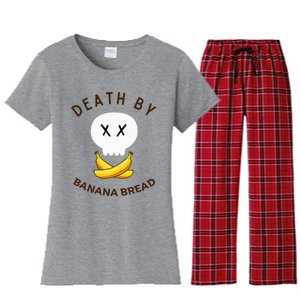 Death By Banana Bread Women's Flannel Pajama Set