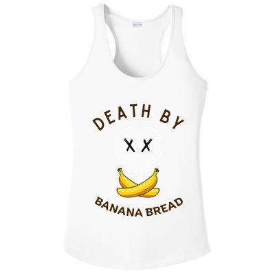 Death By Banana Bread Ladies PosiCharge Competitor Racerback Tank