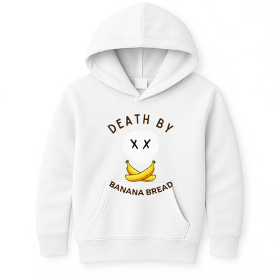 Death By Banana Bread Kids Hoodie