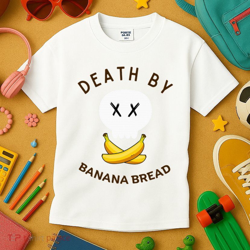 Death By Banana Bread Kids T-Shirt