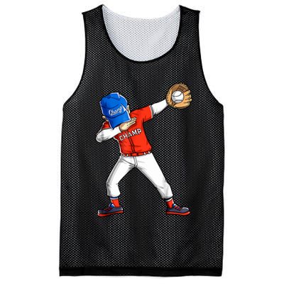 Dabbing Baseball Boys Catcher Pitcher Baseball Mesh Reversible Basketball Jersey Tank