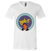 Dj Bean Bob Stauffer Bob It V-Neck T-Shirt
