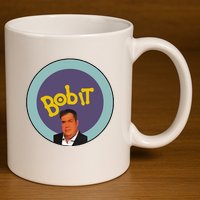 Dj Bean Bob Stauffer Bob It 11oz C Handle Ceramic Mug