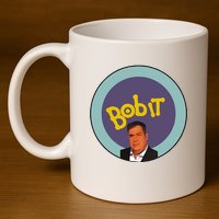 Dj Bean Bob Stauffer Bob It 11oz C Handle Ceramic Mug