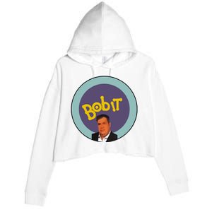 Dj Bean Bob Stauffer Bob It Crop Fleece Hoodie