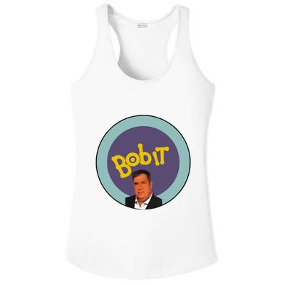 Dj Bean Bob Stauffer Bob It Ladies PosiCharge Competitor Racerback Tank