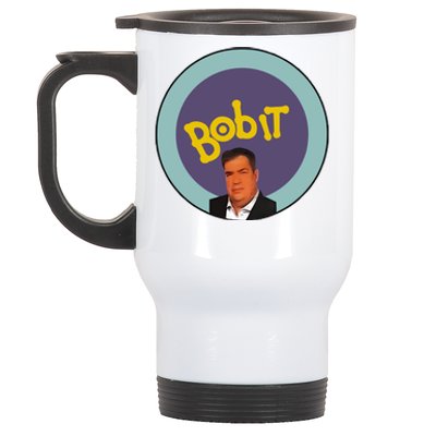 Dj Bean Bob Stauffer Bob It Stainless Steel Travel Mug