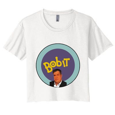 Dj Bean Bob Stauffer Bob It Crop Top