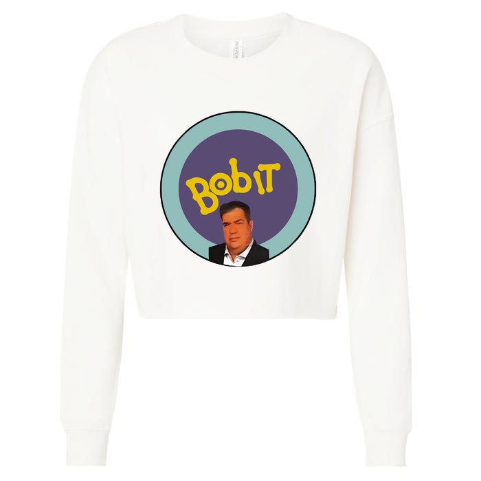 Dj Bean Bob Stauffer Bob It Cropped Pullover Crew