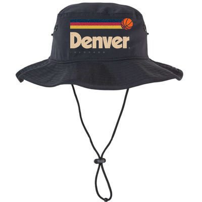 Denver Basketball BBall City Colorado Retro Denver Bucket Hat