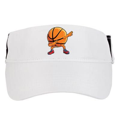 Dabbing Basketball Ball Funny Men Women Sports Player Adult Drive Performance Visor