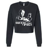 DELIVERANCE BANJO BOY SQUEAL LIKE A PIG Cropped Pullover Crew
