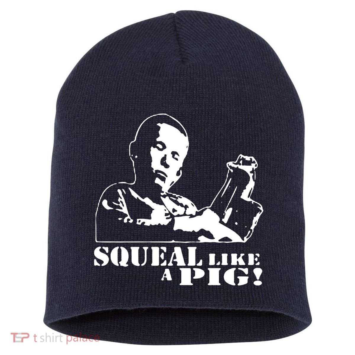 DELIVERANCE BANJO BOY SQUEAL LIKE A PIG Short Acrylic Beanie